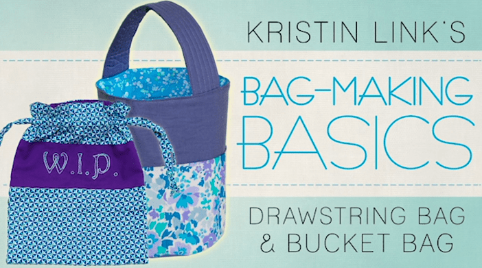 Bag Making Basics  Drawstring Bag   Bucket Bag