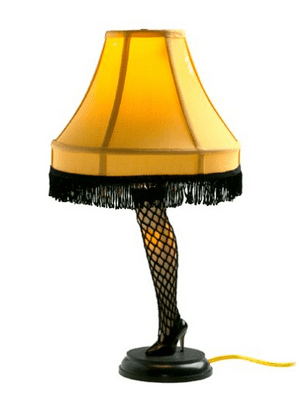 Christmas Story 20  Lamp Desk Leg