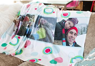 Custom Photo Fleece Blanket