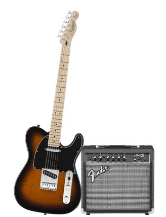 Squier by Fender Tele Electric Guitar Pack w  Frontman 15G