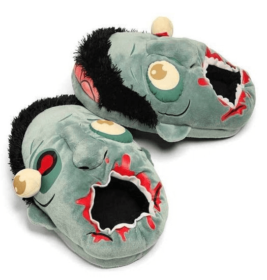 zombie-plush-slippers