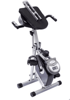 Folded Exerpeutic 400XL Folding Recumbent Bike