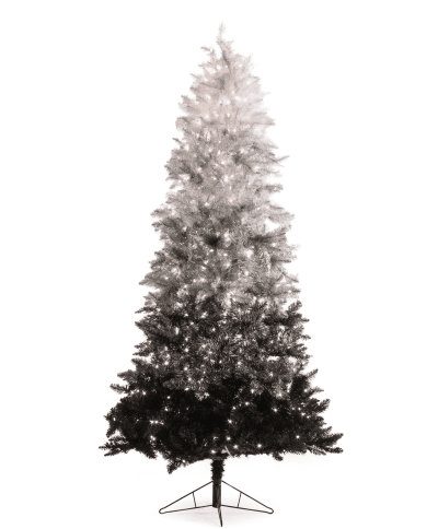 7.5 ft. Vintage Black Ombre Christmas Tree