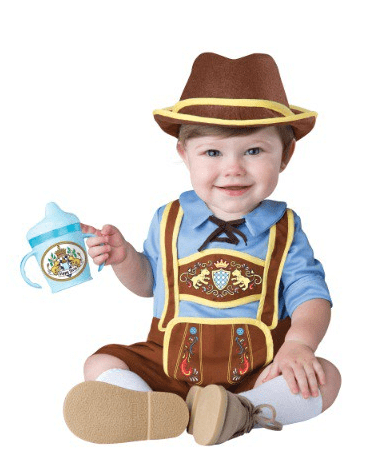 Infant Toddler Little Lederhosen Costume