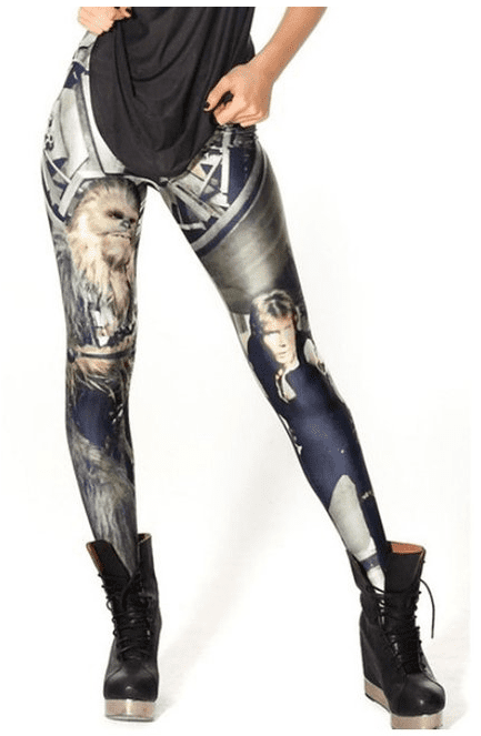 Chewie and Han Star Wars Leggings