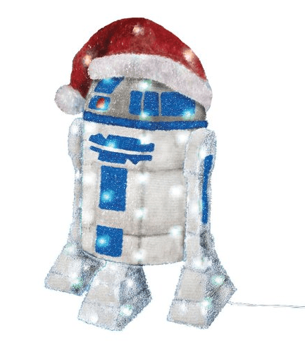 Kurt Adler R2D2 Tinsel Lawn Decoration