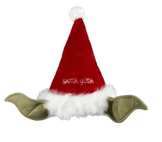 Star Wars 17-Inch Plush Yoda Santa Hat