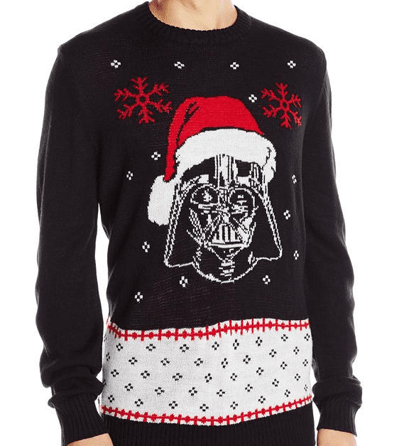 Star Wars Mens Vader Claus Sweater