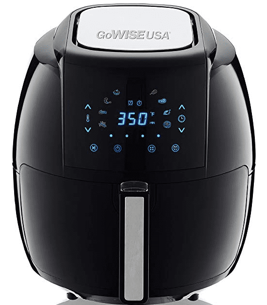 GoWISE USA 5.8-Quarts 8-in-1 Electric Air Fryer XL For Low Carb Followers