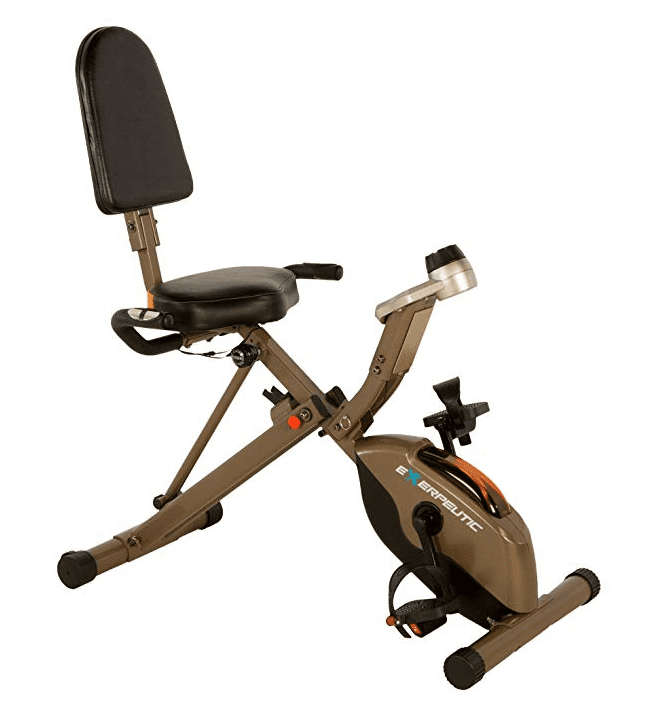 Exerpeutic Gold 525XLR Folding Recumbent Exercise Bike