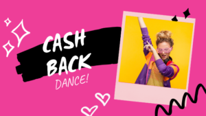 Bright, colored, girl, dancing